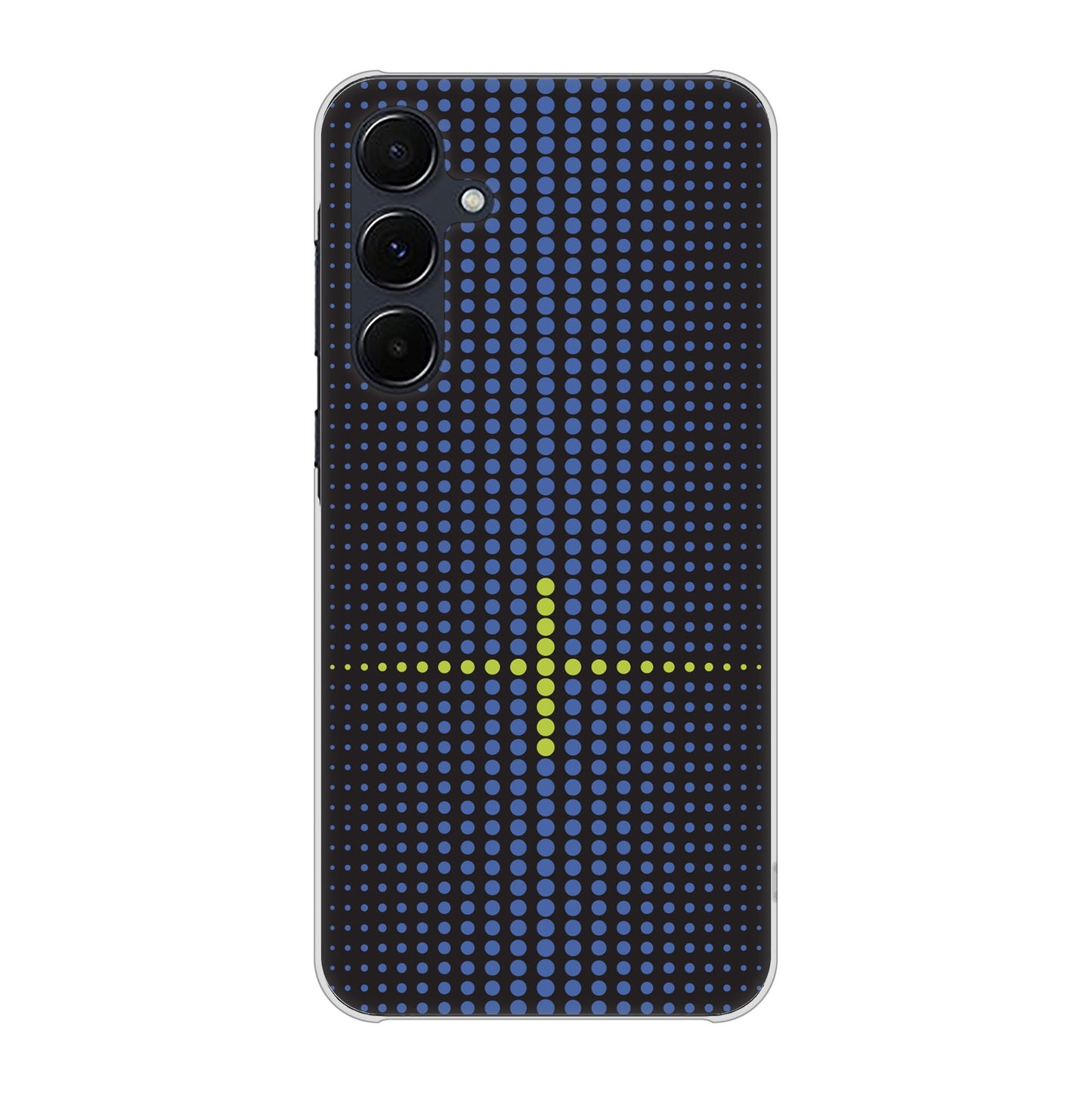 Galaxy A55 5G SC-53E docomo 高画質仕上げ 背面印刷 ハードケース 【IB907 グラデーションドット】