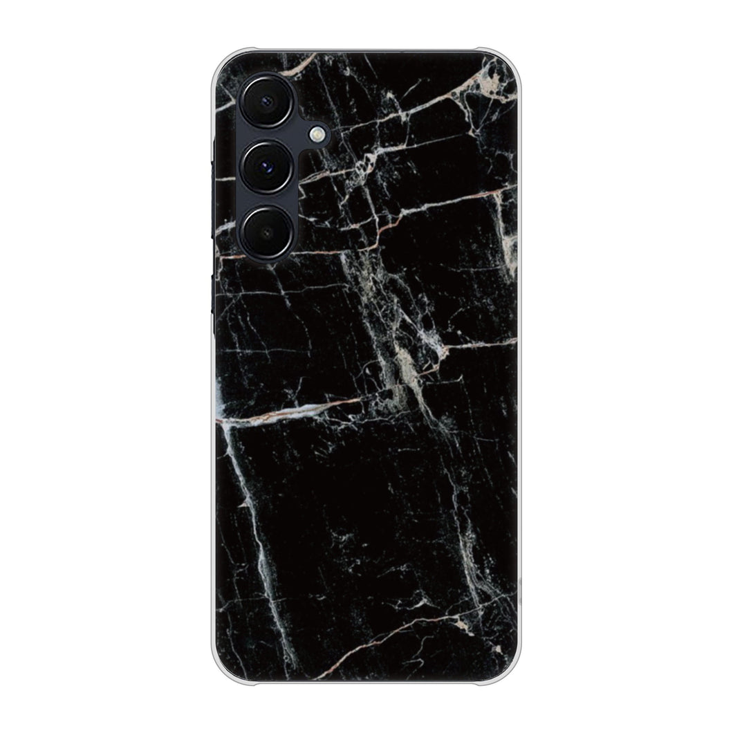Galaxy A55 5G SC-53E docomo 高画質仕上げ 背面印刷 ハードケース大理石BK