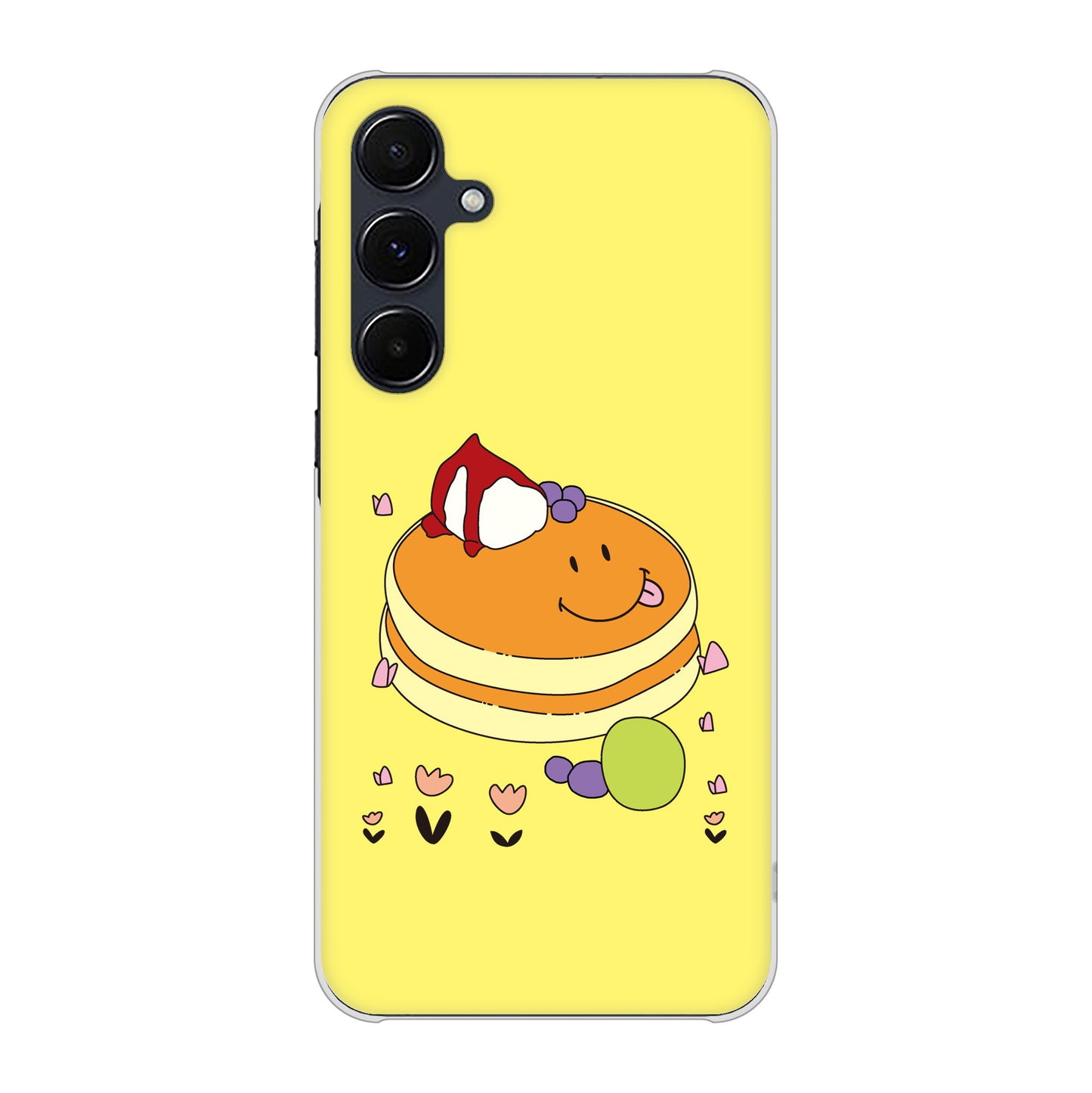 Galaxy A55 5G SC-53E docomo 高画質仕上げ 背面印刷 ハードケーススイーツイラスト