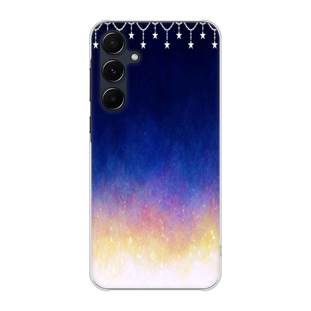 Galaxy A55 5G SC-53E docomo 高画質仕上げ 背面印刷 ハードケース 【MI803 冬の夜空】