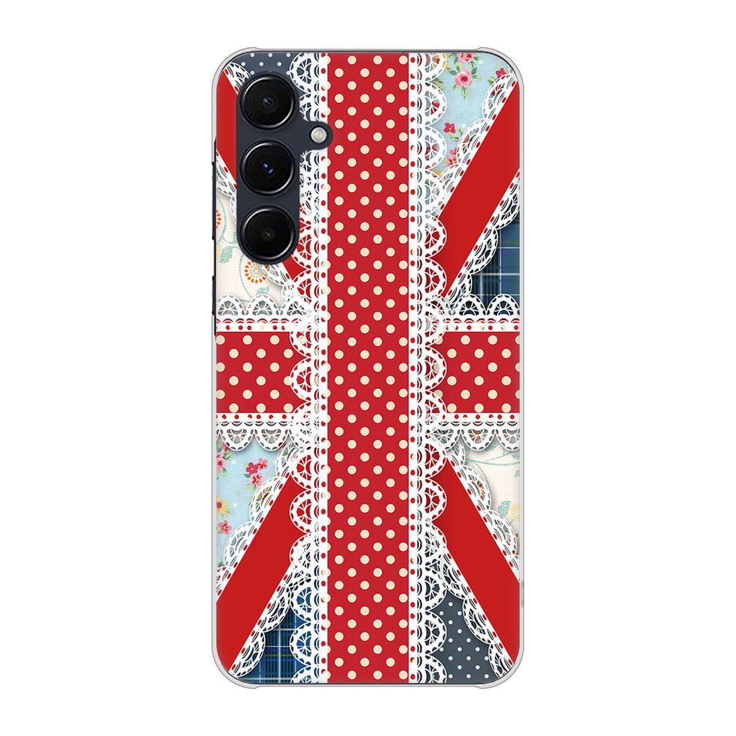 Galaxy A55 5G SC-53E docomo 高画質仕上げ 背面印刷 ハードケースユニオンジャック