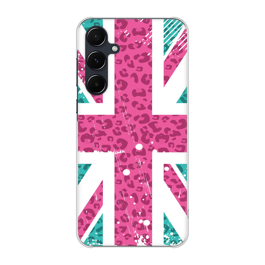 Galaxy A55 5G SC-53E docomo 高画質仕上げ 背面印刷 ハードケースユニオンジャック