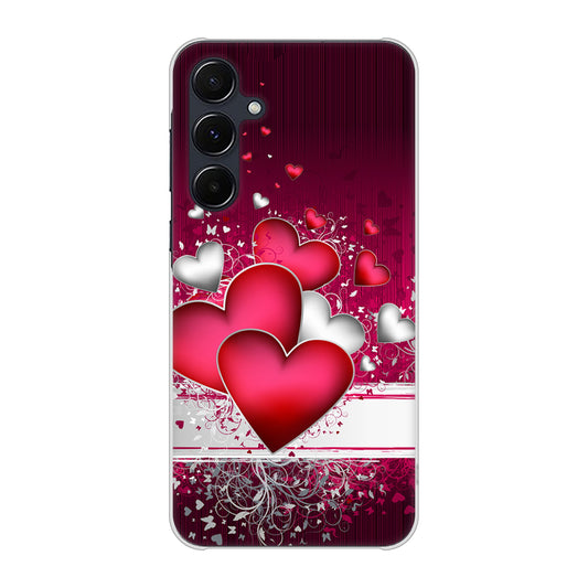 Galaxy A55 5G SC-53E docomo 高画質仕上げ 背面印刷 ハードケース 【VA835 ハートの息吹】