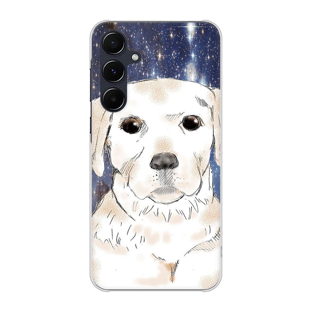 Galaxy A55 5G SC-53E docomo 高画質仕上げ 背面印刷 ハードケースラブラドールレトリバー