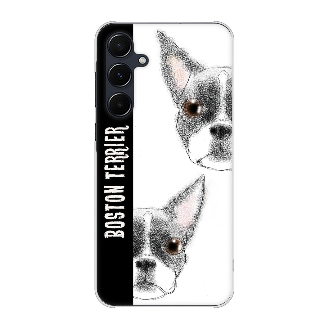 Galaxy A55 5G SC-53E docomo 高画質仕上げ 背面印刷 ハードケースボストンテリア