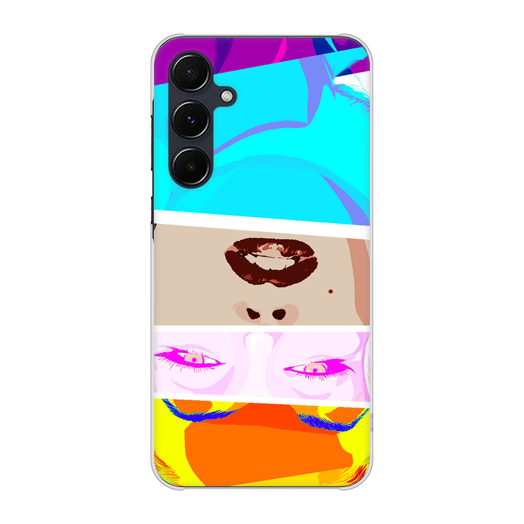 Galaxy A55 5G SC-53E docomo 高画質仕上げ 背面印刷 ハードケースマリリンモンローデザイン