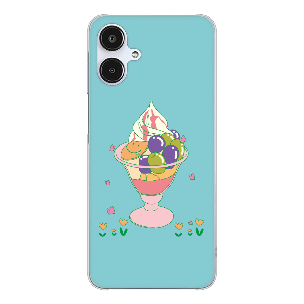 Galaxy A25 5G SC-53F docomo 高画質仕上げ 背面印刷 ハードケーススイーツイラスト