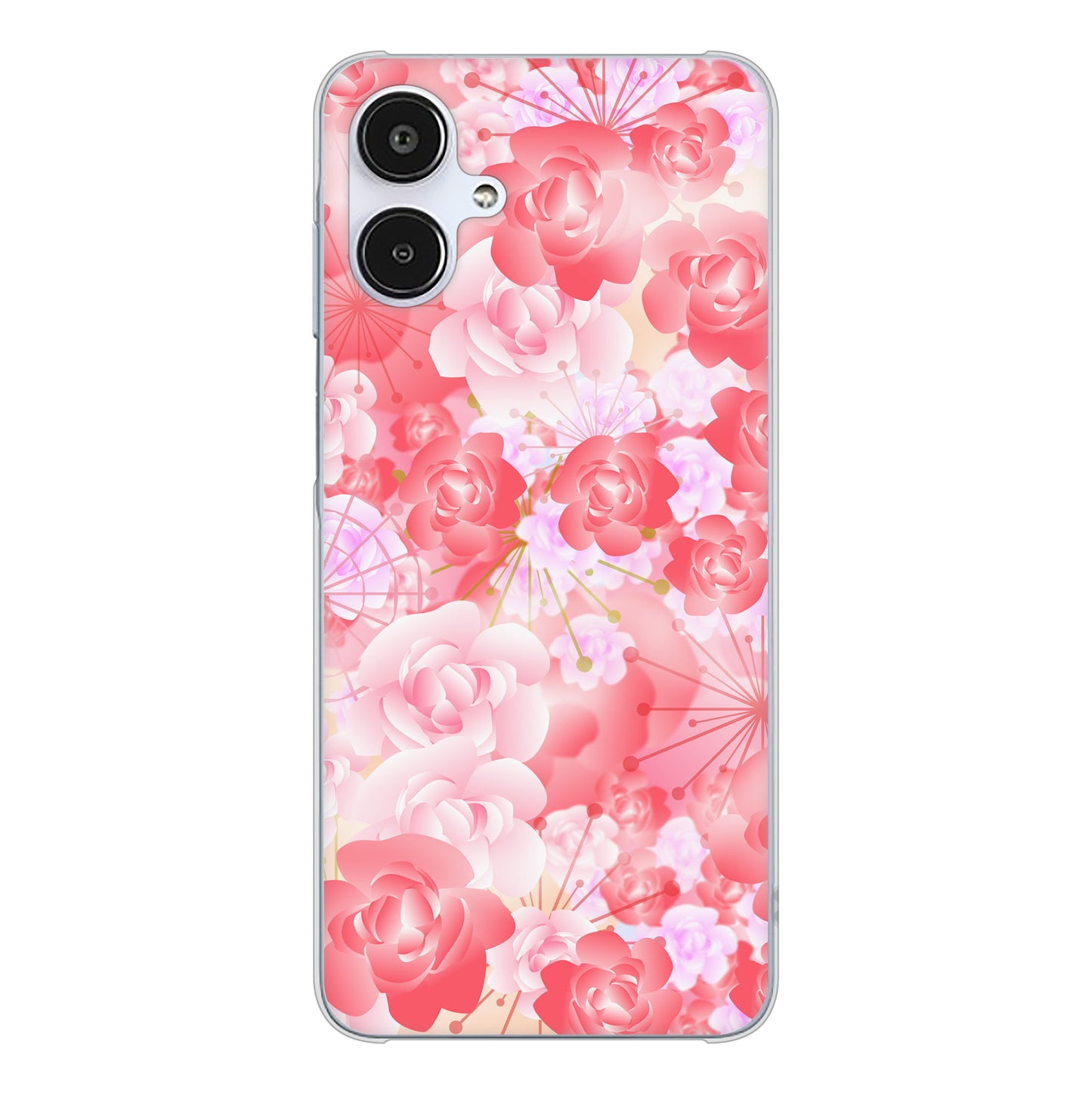 Galaxy A25 5G SC-53F docomo 高画質仕上げ 背面印刷 ハードケース 【VA817 はんなり色の華】