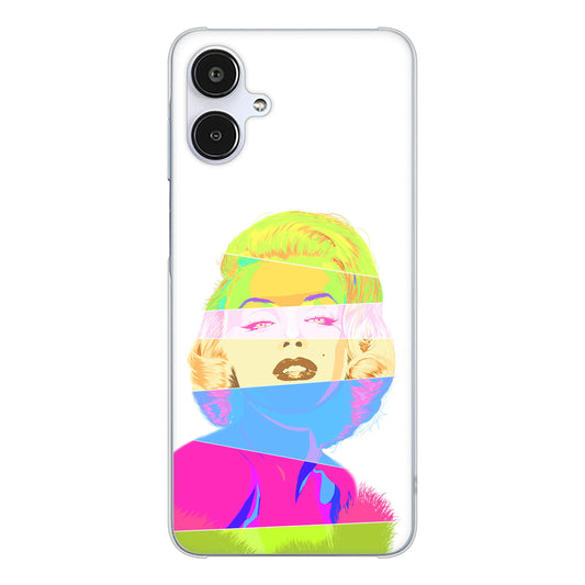 Galaxy A25 5G SC-53F docomo 高画質仕上げ 背面印刷 ハードケースマリリンモンローデザイン