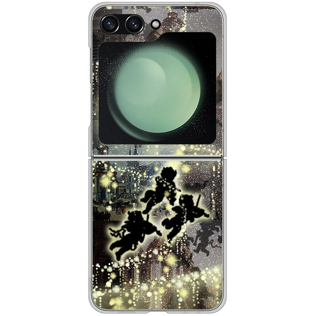 Galaxy Z Flip5 SC-54D docomo 高画質仕上げ 背面印刷 ハードケース 【253 天使の音楽隊】