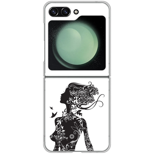 Galaxy Z Flip5 SC-54D docomo 高画質仕上げ 背面印刷 ハードケース 【384 ボディアート】