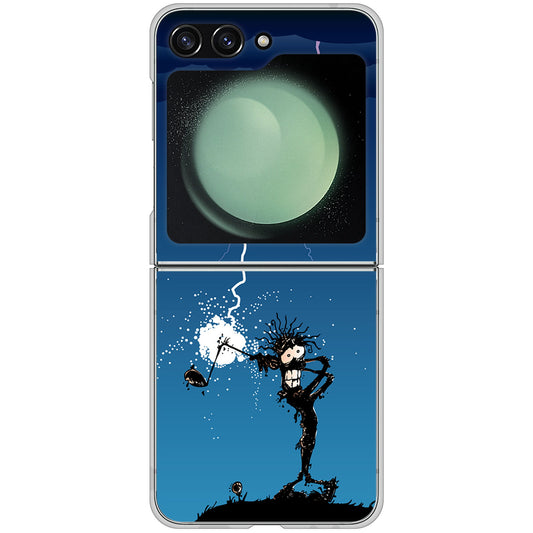 Galaxy Z Flip5 SC-54D docomo 高画質仕上げ 背面印刷 ハードケース 【417 ゴルファーの苦難】