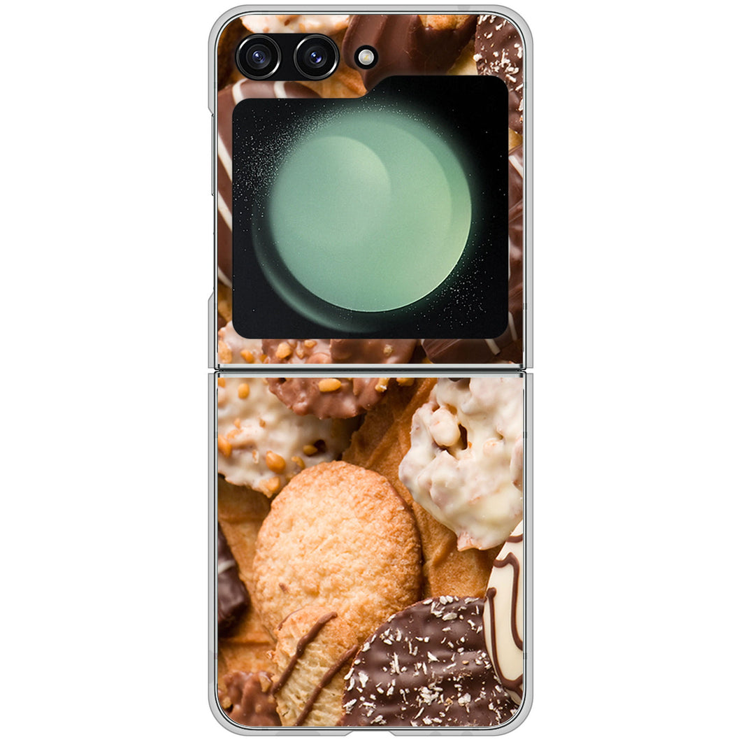 Galaxy Z Flip5 SC-54D docomo 高画質仕上げ 背面印刷 ハードケーススイーツ