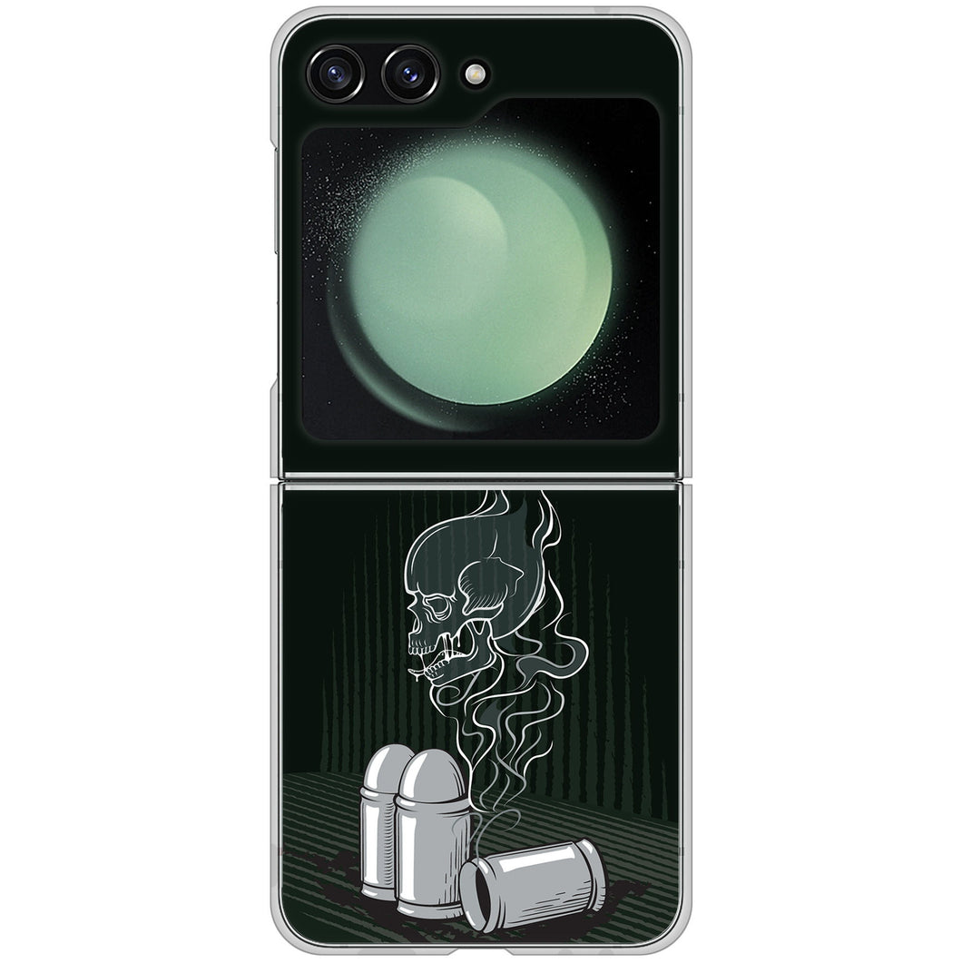 Galaxy Z Flip5 SC-54D docomo 高画質仕上げ 背面印刷 ハードケース 【481 弾丸】