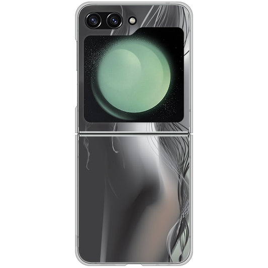 Galaxy Z Flip5 SC-54D docomo 高画質仕上げ 背面印刷 ハードケース 【566 ボディウォール】