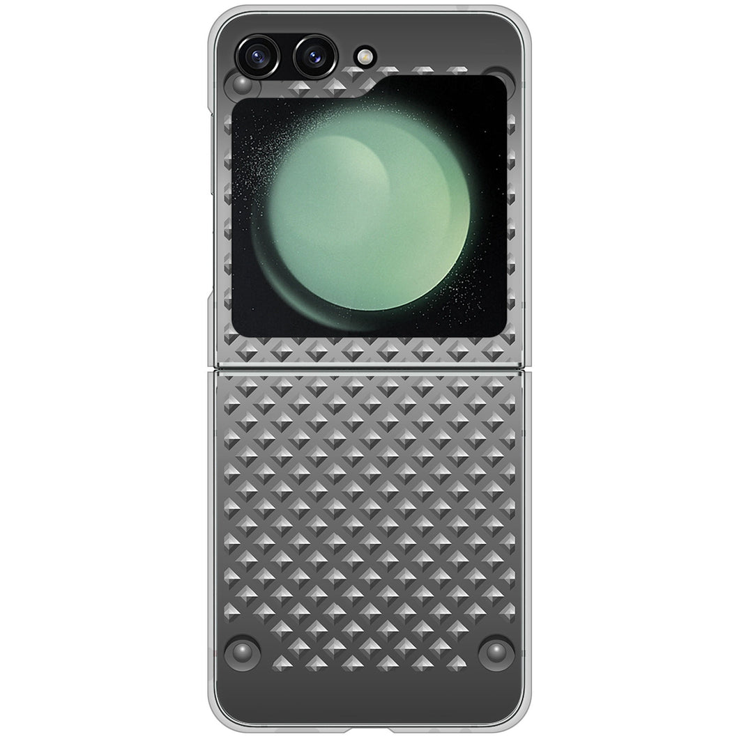 Galaxy Z Flip5 SC-54D docomo 高画質仕上げ 背面印刷 ハードケース 【570 スタックボード】