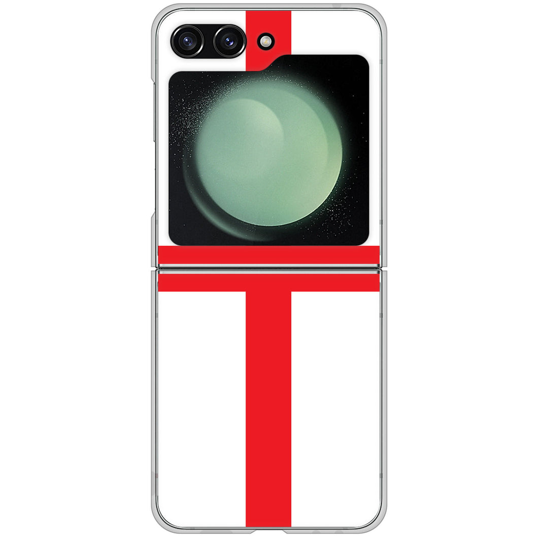 Galaxy Z Flip5 SC-54D docomo 高画質仕上げ 背面印刷 ハードケース国旗