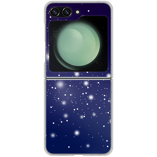 Galaxy Z Flip5 SC-54D docomo 高画質仕上げ 背面印刷 ハードケース 【1271 天空の川】