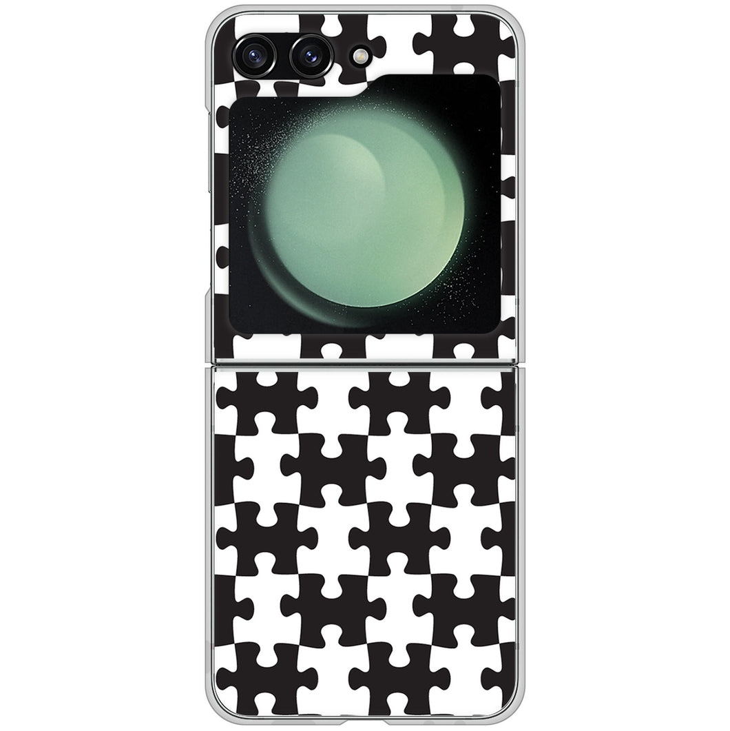 Galaxy Z Flip5 SC-54D docomo 高画質仕上げ 背面印刷 ハードケースジグソーパズル