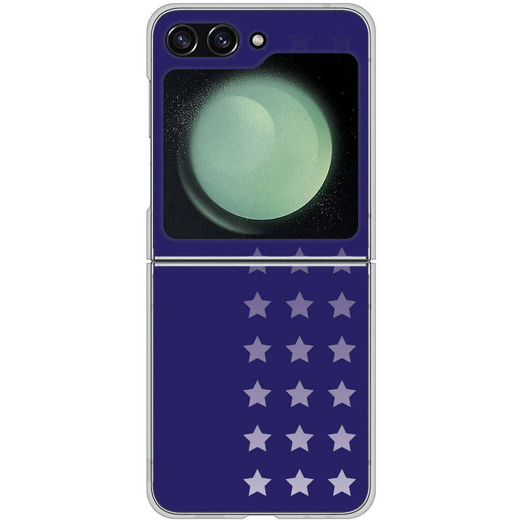 Galaxy Z Flip5 SC-54D docomo 高画質仕上げ 背面印刷 ハードケース 【IB911 スターライン】