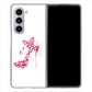 Galaxy Z Fold5 SC-55D docomo 高画質仕上げ 背面印刷 ハードケース 【387 薔薇のハイヒール】