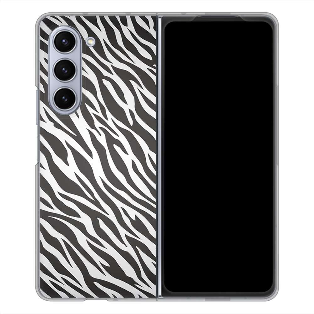 Galaxy Z Fold5 SC-55D docomo 高画質仕上げ 背面印刷 ハードケースアニマル柄
