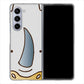 Galaxy Z Fold5 SCG22 au 高画質仕上げ 背面印刷 ハードケースドアップアニマル