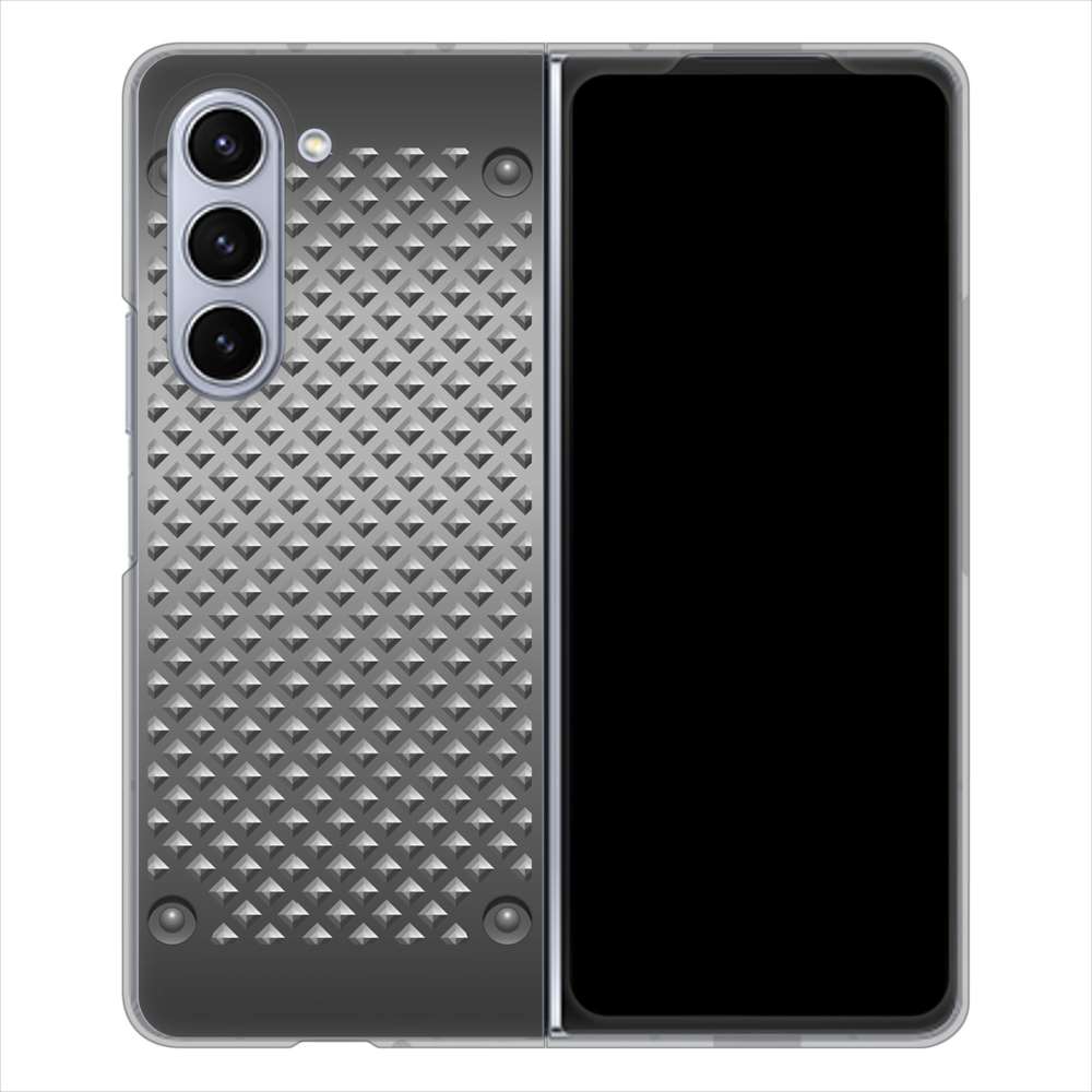 Galaxy Z Fold5 SCG22 au 高画質仕上げ 背面印刷 ハードケース 【570 スタックボード】