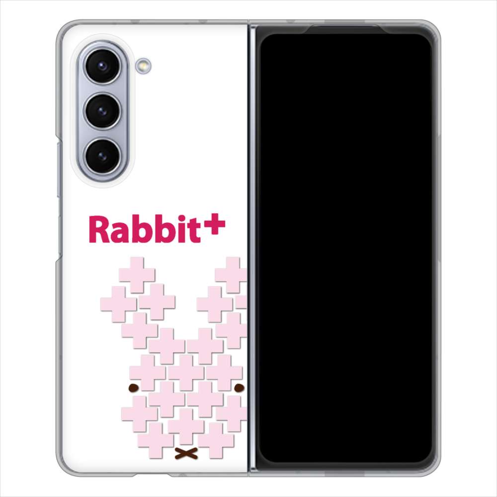 Galaxy Z Fold5 SCG22 au 高画質仕上げ 背面印刷 ハードケースanimal+