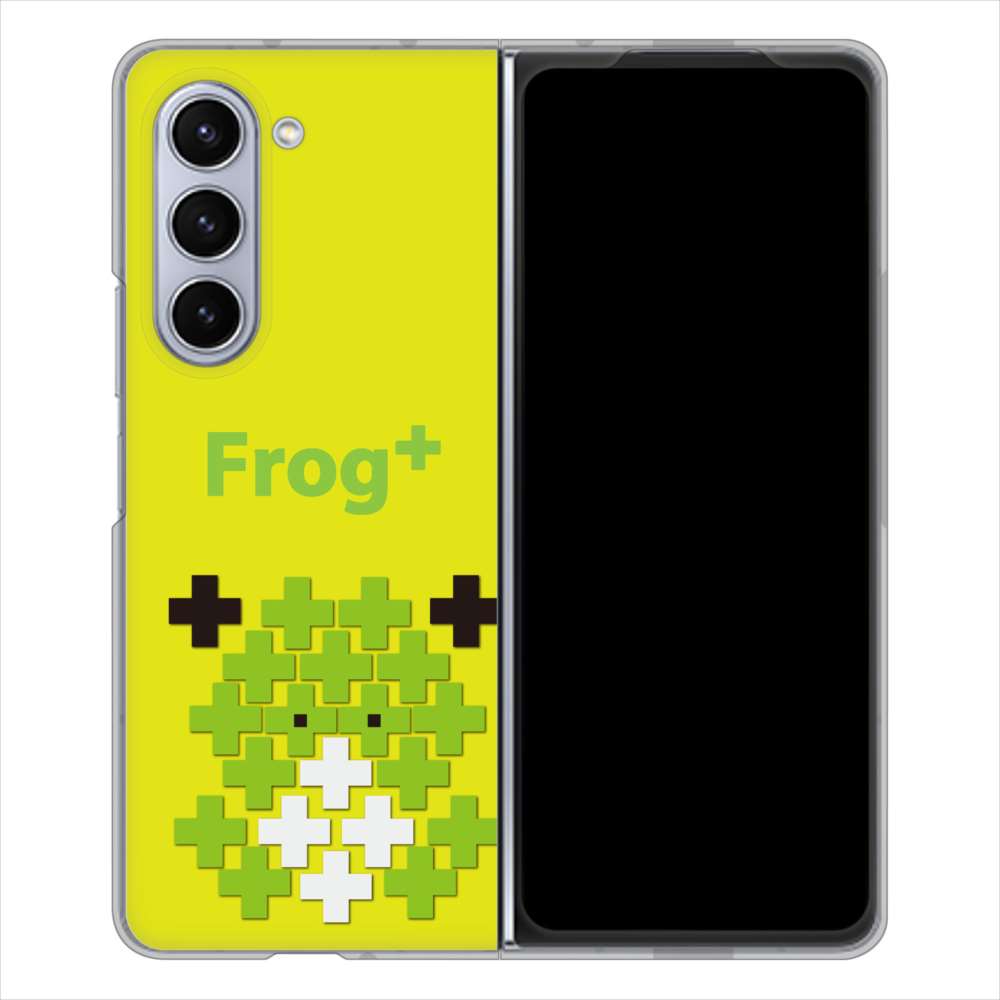 Galaxy Z Fold5 SCG22 au 高画質仕上げ 背面印刷 ハードケースanimal+