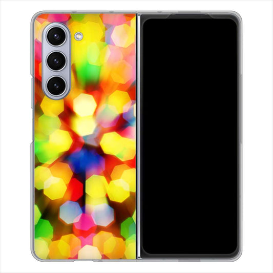 Galaxy Z Fold5 SCG22 au 高画質仕上げ 背面印刷 ハードケース 【VA874 未来へのワープ】