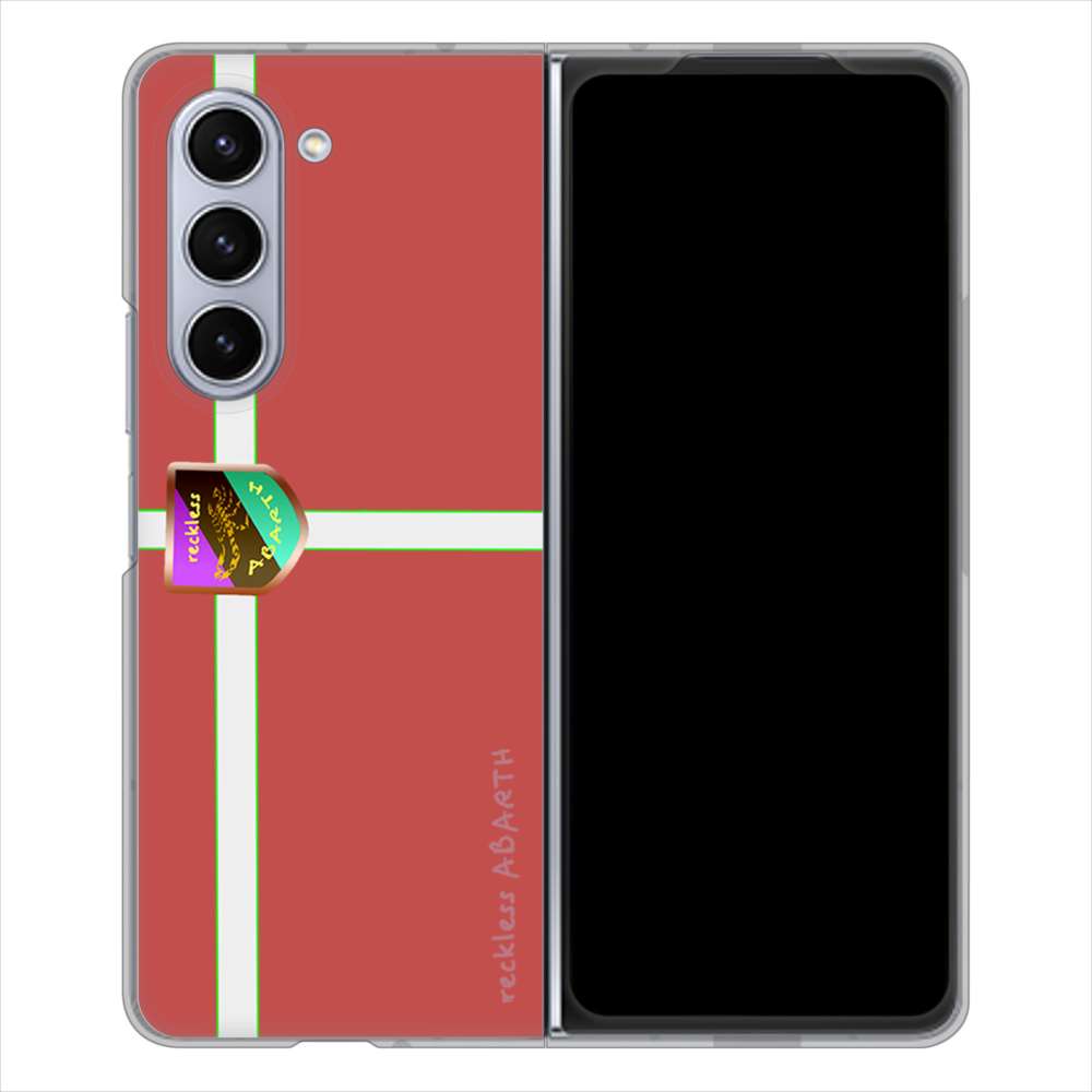 Galaxy Z Fold5 SCG22 au 高画質仕上げ 背面印刷 ハードケースアバルト