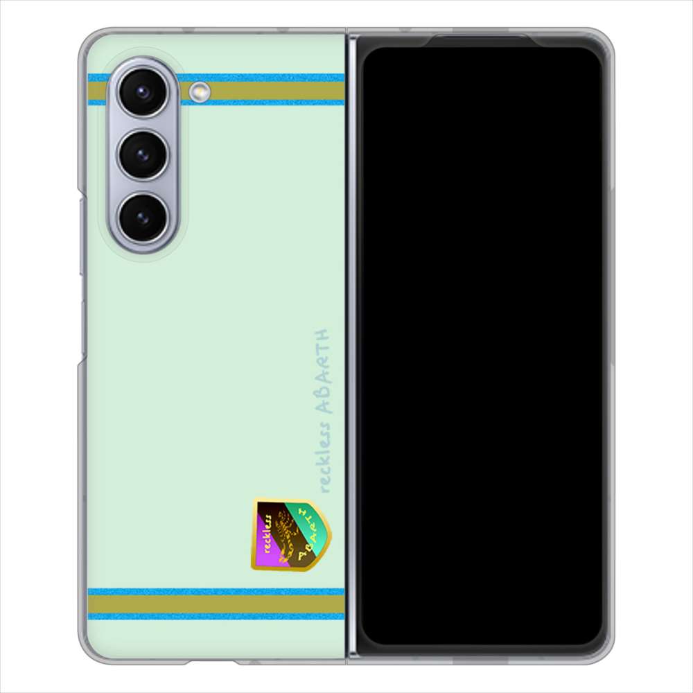 Galaxy Z Fold5 SCG22 au 高画質仕上げ 背面印刷 ハードケースアバルト