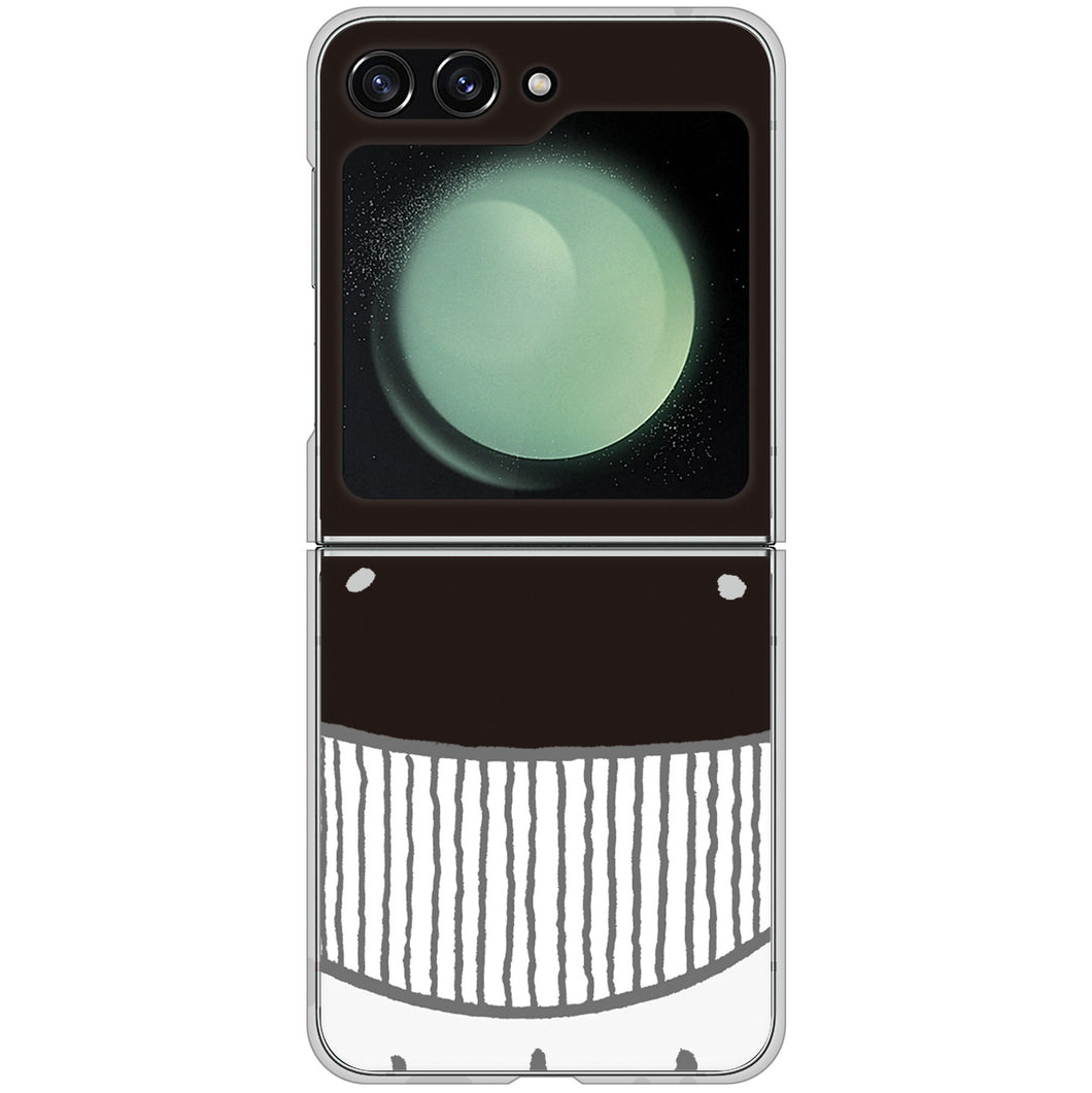 Galaxy Z Flip5 SCG23 au 高画質仕上げ 背面印刷 ハードケースドアップアニマル