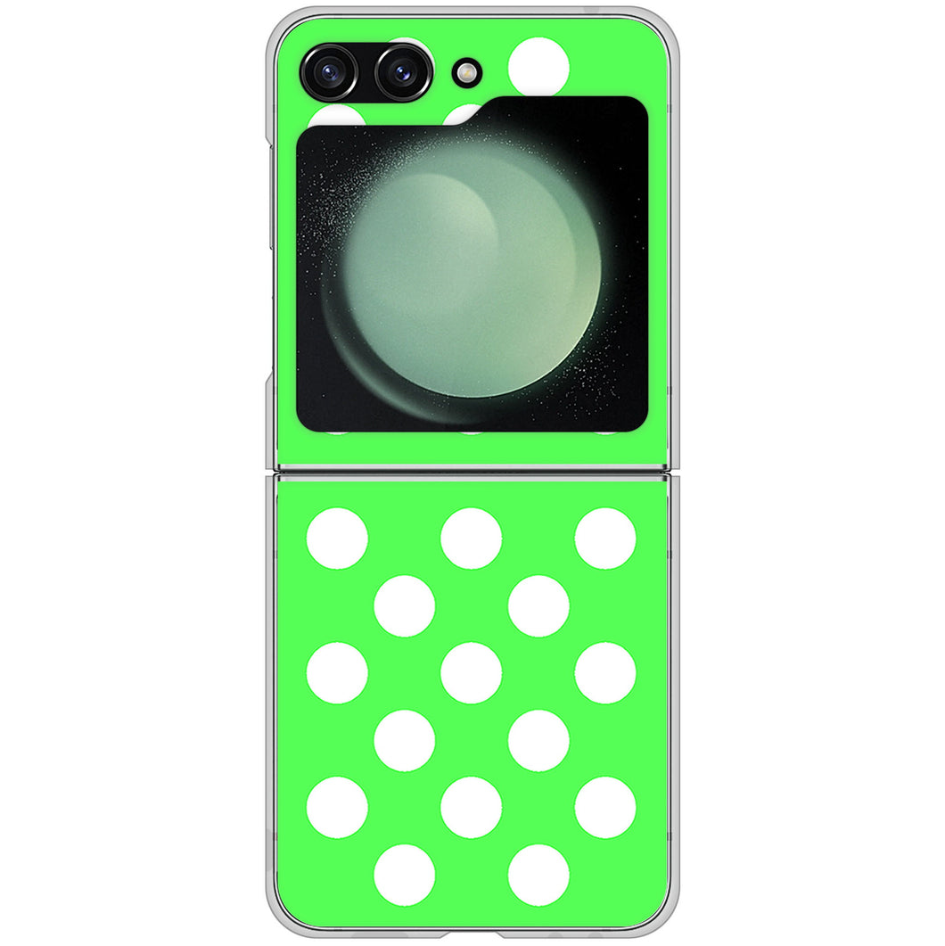 Galaxy Z Flip5 SCG23 au 高画質仕上げ 背面印刷 ハードケースシンプルビッグ