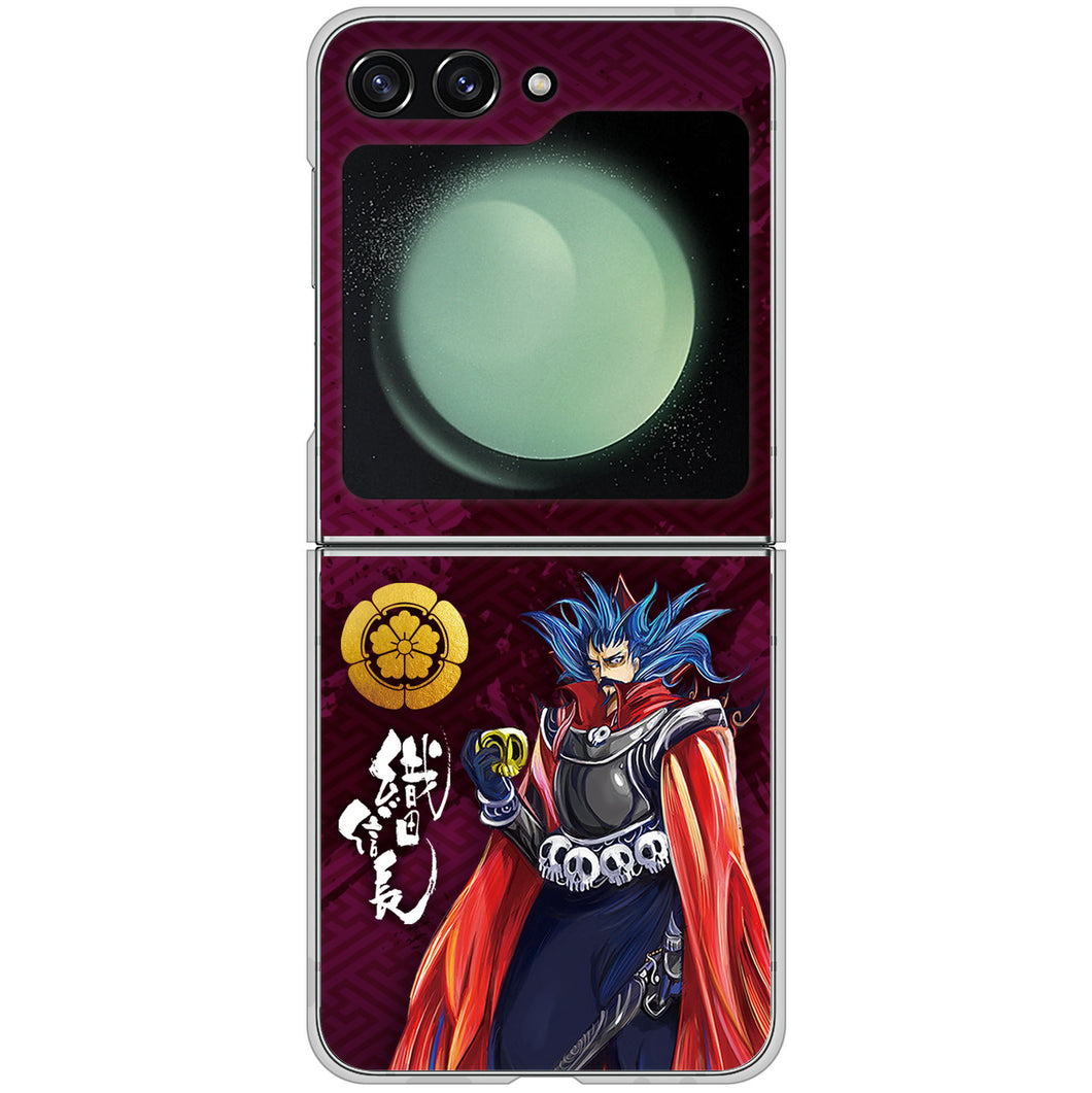 Galaxy Z Flip5 SCG23 au 高画質仕上げ 背面印刷 ハードケース家紋