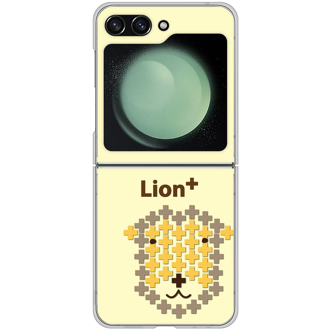 Galaxy Z Flip5 SCG23 au 高画質仕上げ 背面印刷 ハードケースanimal+
