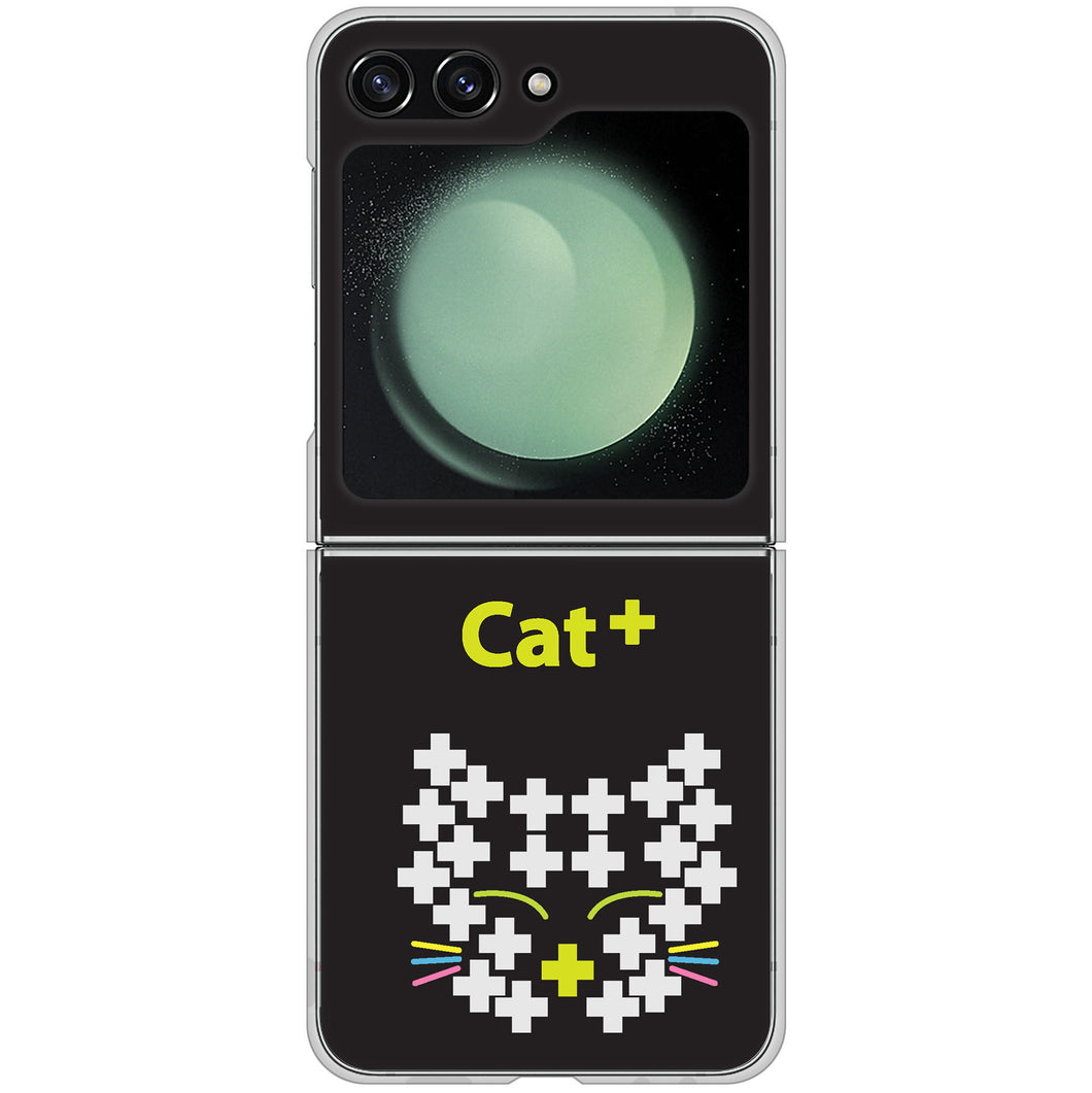 Galaxy Z Flip5 SCG23 au 高画質仕上げ 背面印刷 ハードケースanimal+