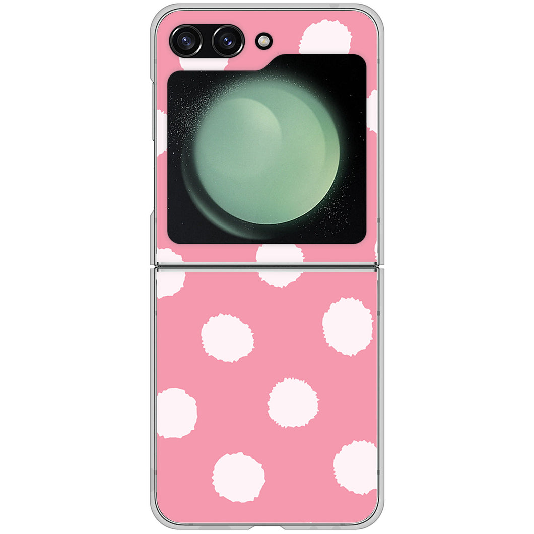 Galaxy Z Flip5 SCG23 au 高画質仕上げ 背面印刷 ハードケース 【IB904 ぶるぶるシンプル】