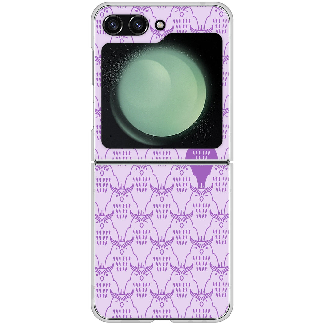 Galaxy Z Flip5 SCG23 au 高画質仕上げ 背面印刷 ハードケースパターンアニマル