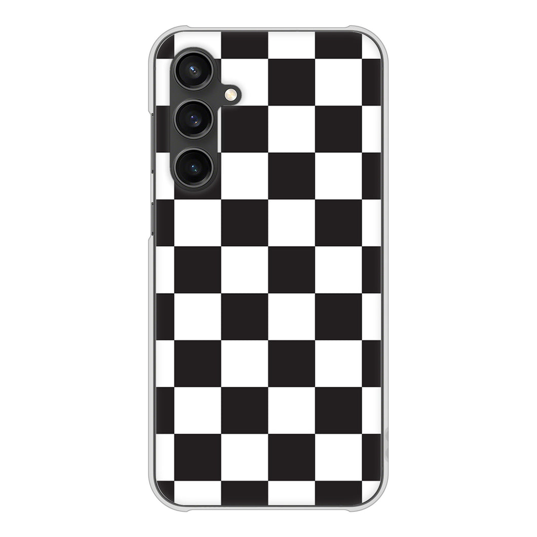 Galaxy S23 FE SCG24 au 高画質仕上げ 背面印刷 ハードケース 【151 フラッグチェック】