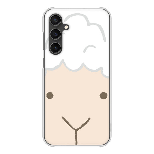 Galaxy S23 FE SCG24 au 高画質仕上げ 背面印刷 ハードケースドアップアニマル