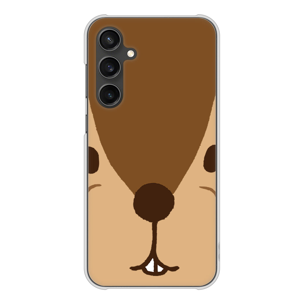 Galaxy S23 FE SCG24 au 高画質仕上げ 背面印刷 ハードケースドアップアニマル