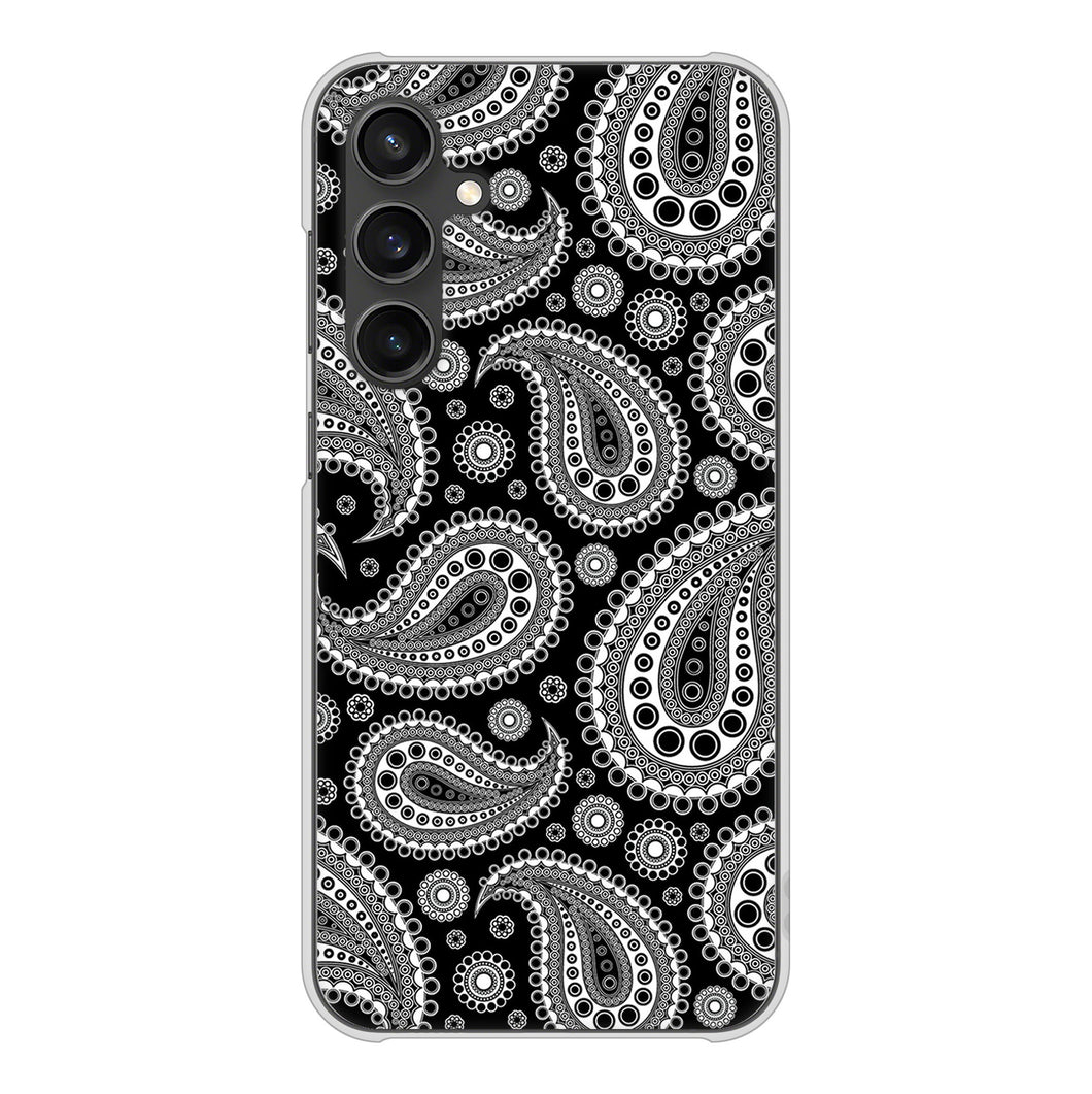 Galaxy S23 FE SCG24 au 高画質仕上げ 背面印刷 ハードケースペイズリー