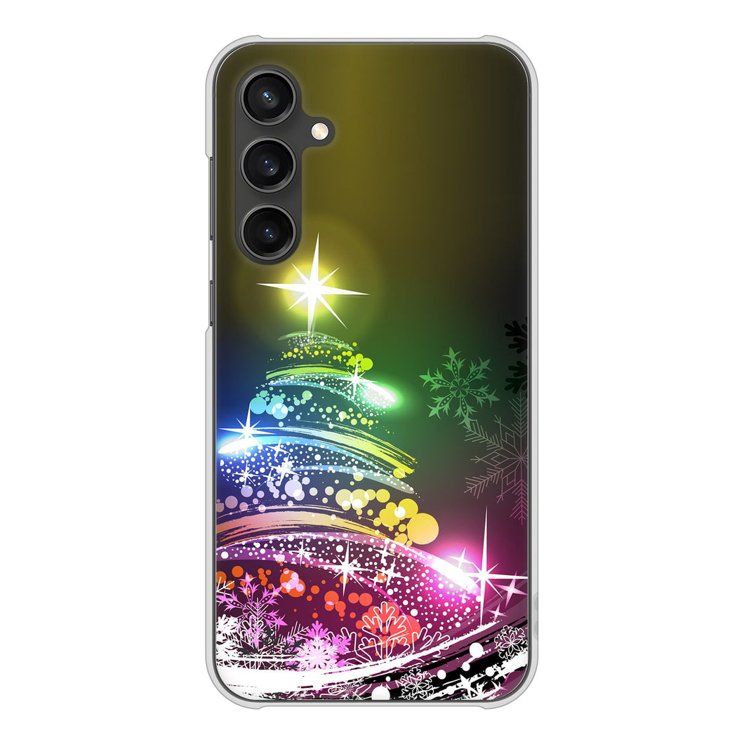 Galaxy S23 FE SCG24 au 高画質仕上げ 背面印刷 ハードケースクリスマス
