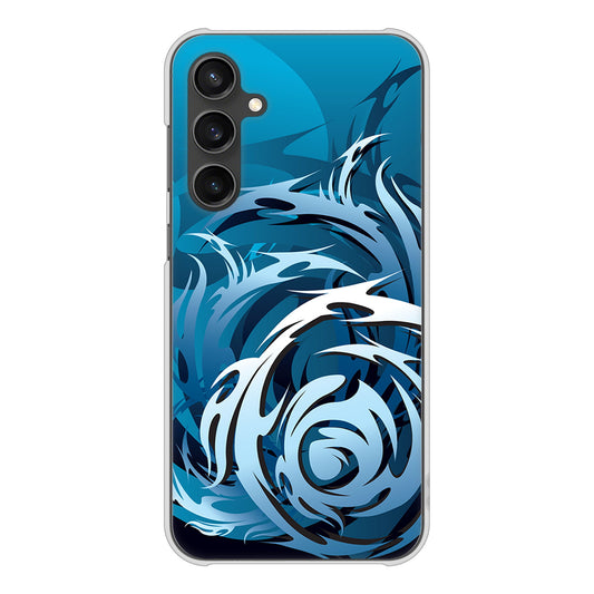 Galaxy S23 FE SCG24 au 高画質仕上げ 背面印刷 ハードケース 【731 ドラゴンサークル】