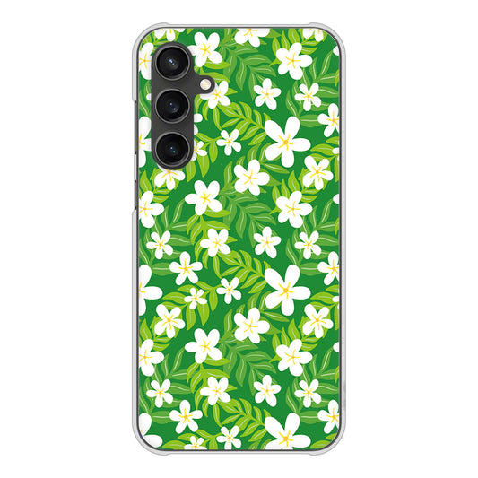 Galaxy S23 FE SCG24 au 高画質仕上げ 背面印刷 ハードケース 【760 ジャスミンの花畑】