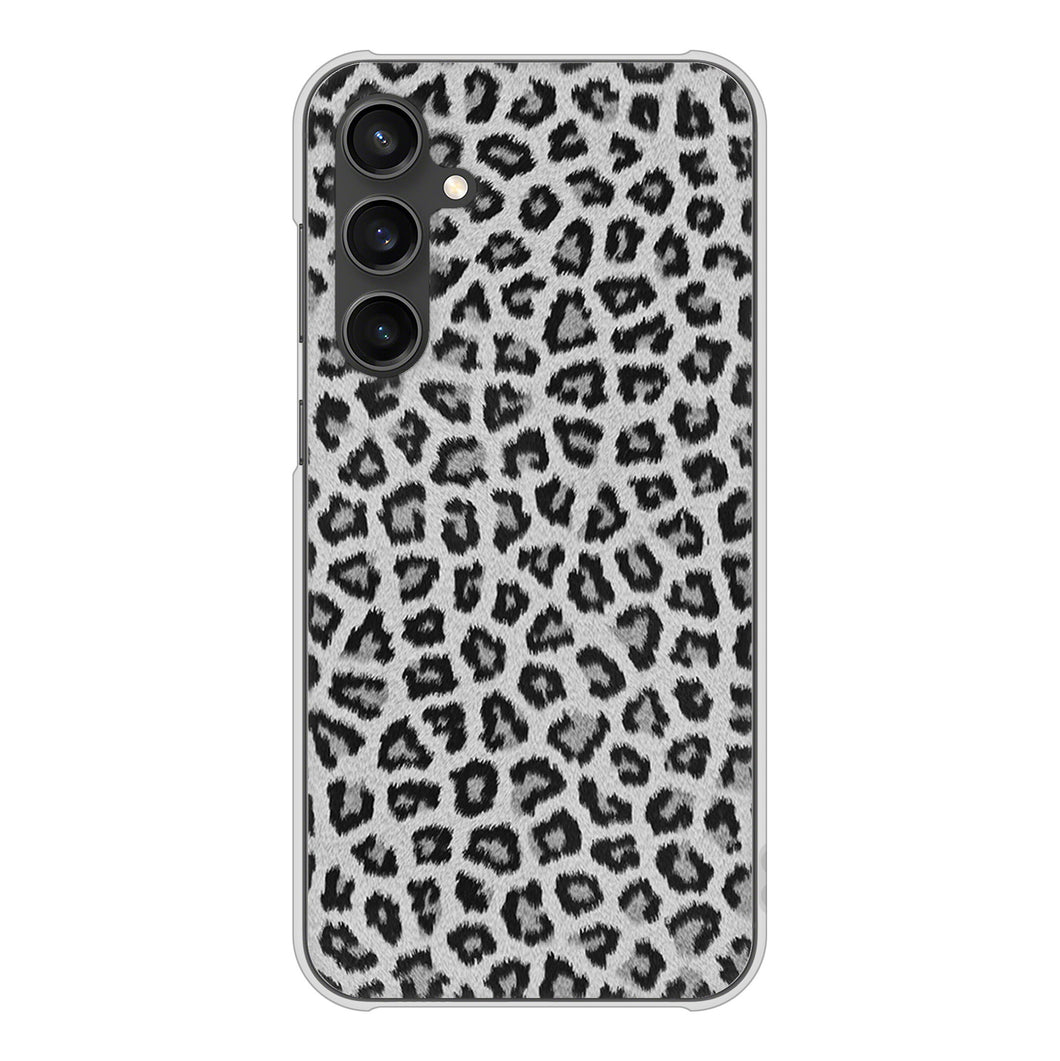 Galaxy S23 FE SCG24 au 高画質仕上げ 背面印刷 ハードケースヒョウ柄ベーシックS