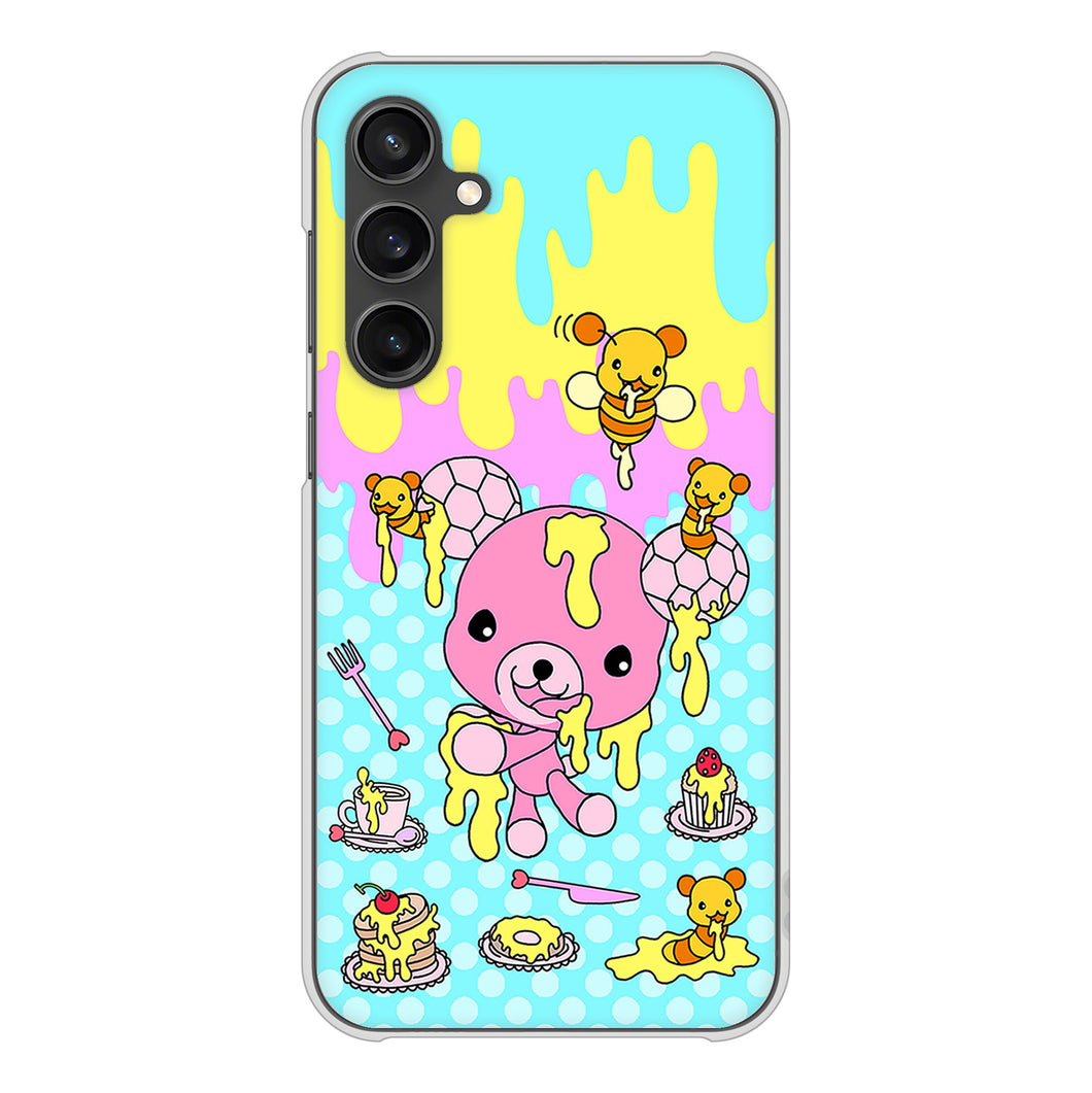 Galaxy S23 FE SCG24 au 高画質仕上げ 背面印刷 ハードケースむかいあぐる ハニベア