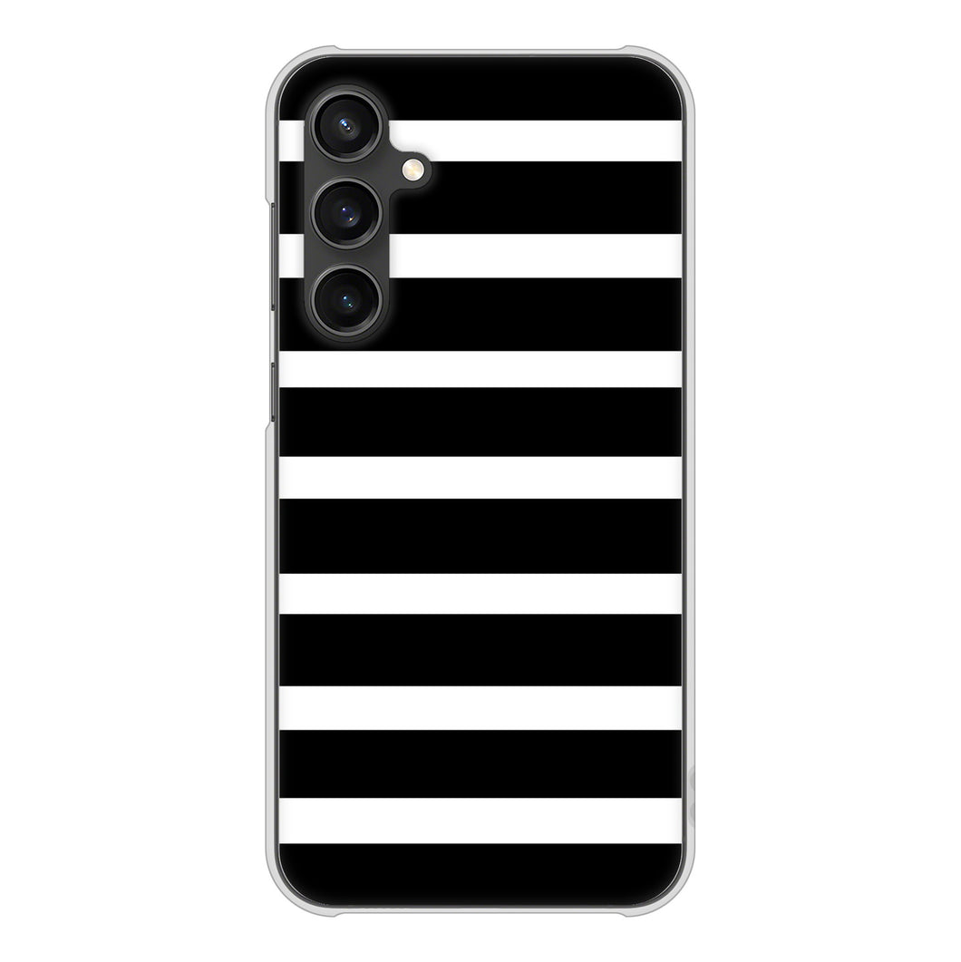 Galaxy S23 FE SCG24 au 高画質仕上げ 背面印刷 ハードケースシンプルボーダー